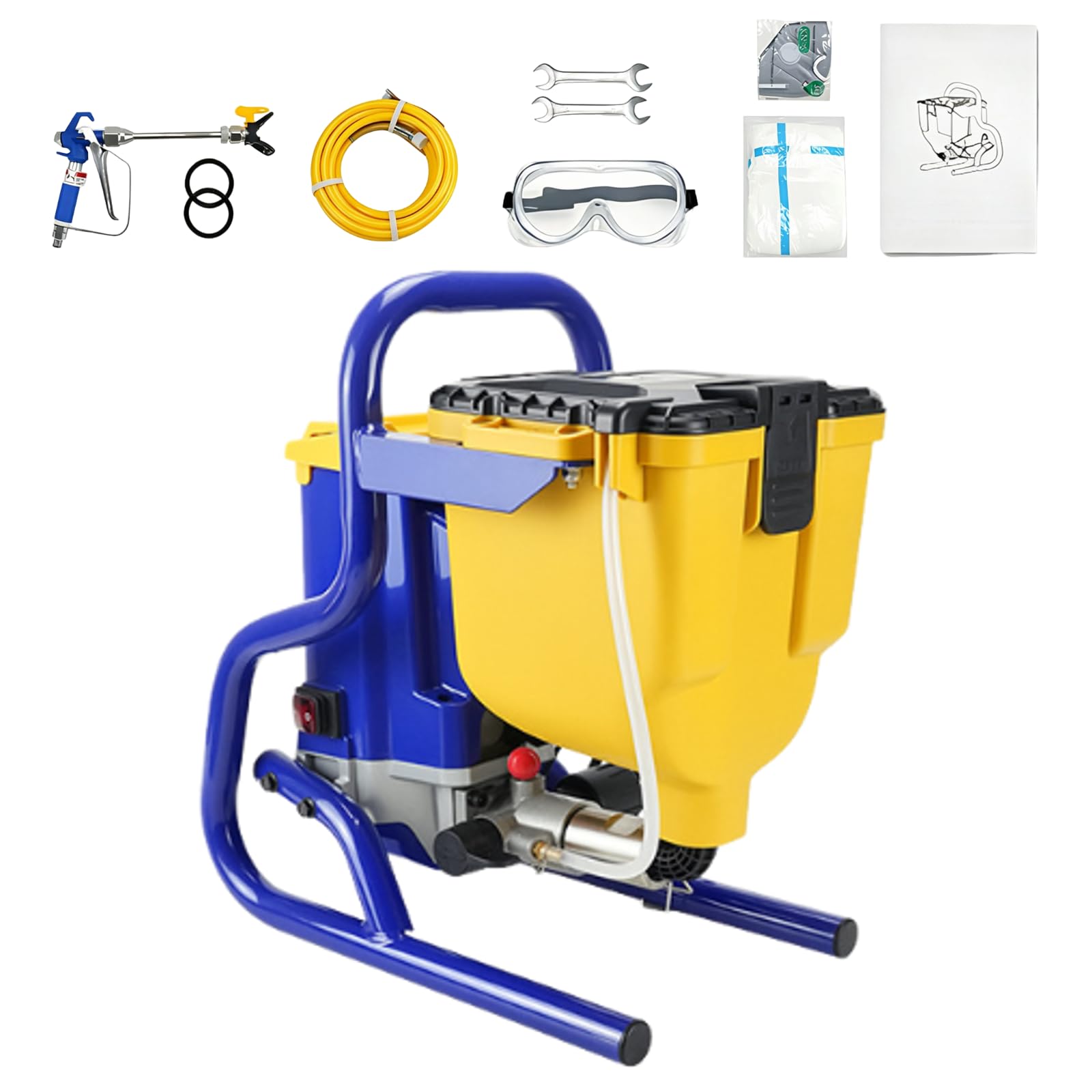 Pulvérisateur De Peinture Airless, 850W Pistolet Électrique Haute Pression