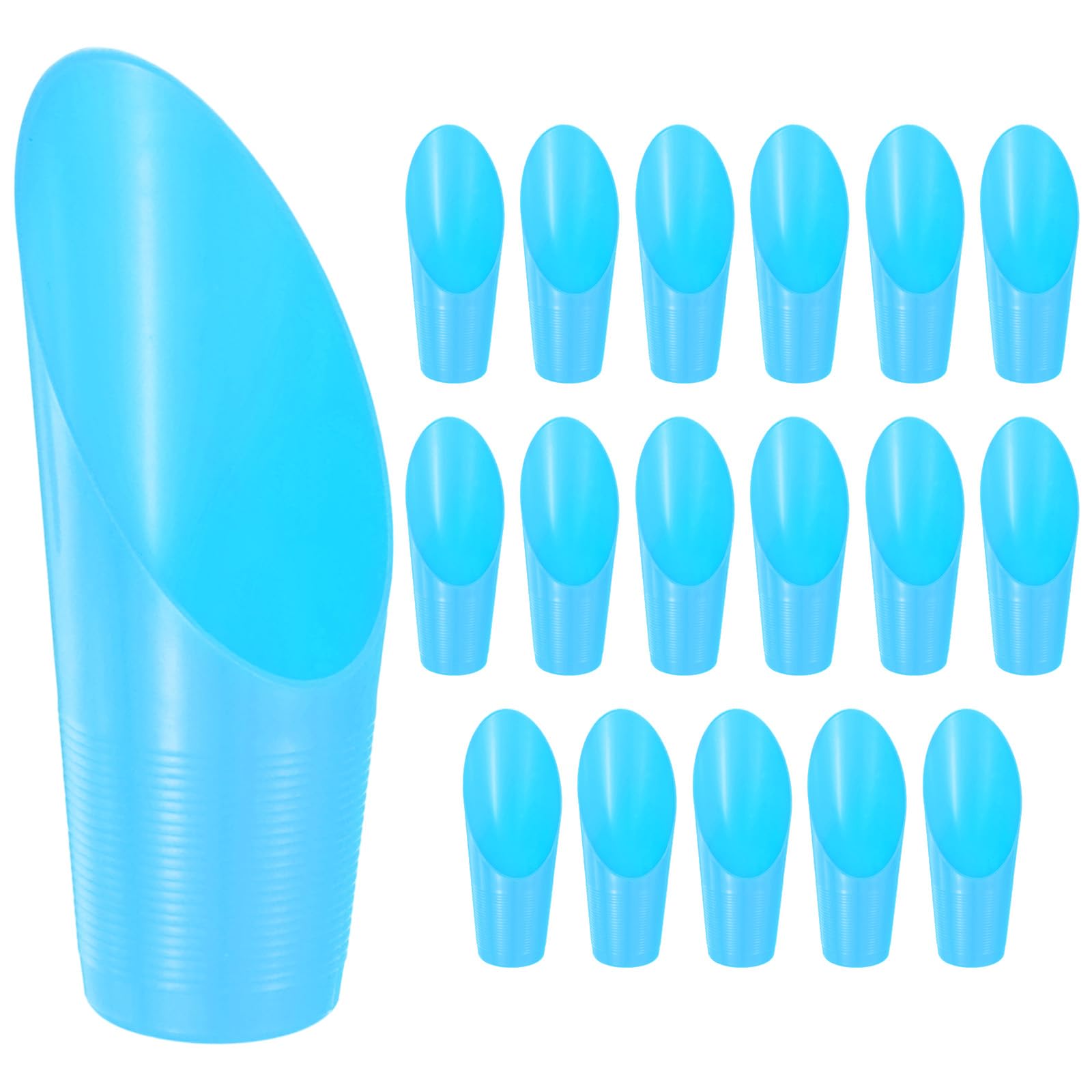 M METERXITY 18-Pack Bonsai Soil Scoops Plastic, Blue
