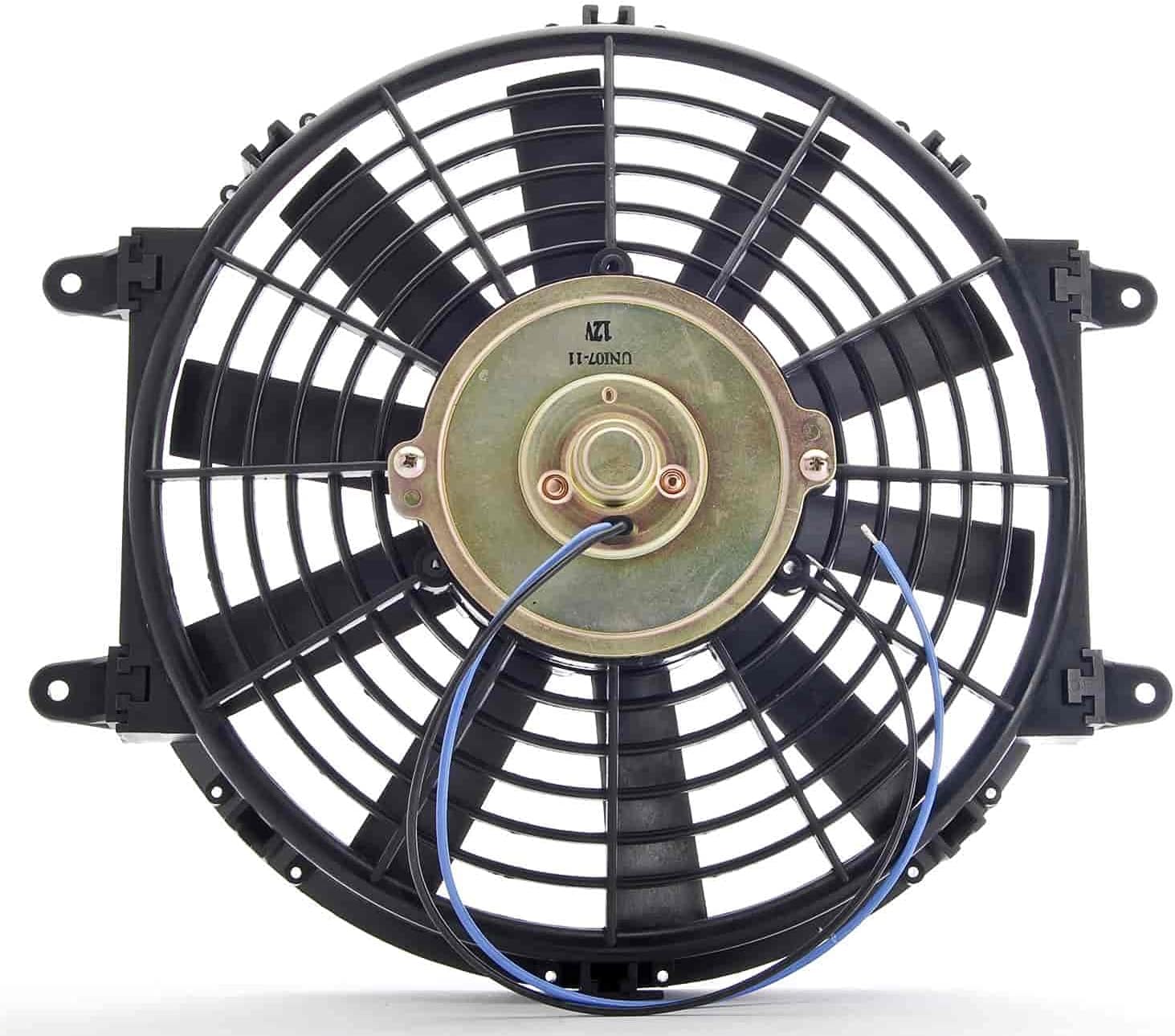JEGS Universal Electric Fan 10” Diameter 1000 CFM 7 Amps Reversible Low