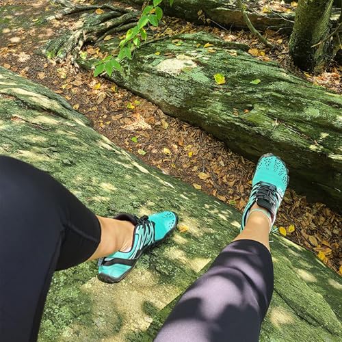 Image of L-RUN Barefoot Water Shoes Women Mens Aqua Sock Athletic Hiking Water Sports Shoes for Swim Beach Pool Sand Diving Walking