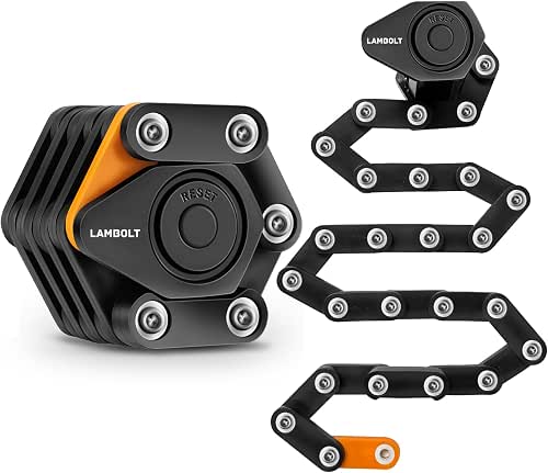Lambolt Electric Scooter Lock - Heavy Duty Anti-Theft Folding Combination