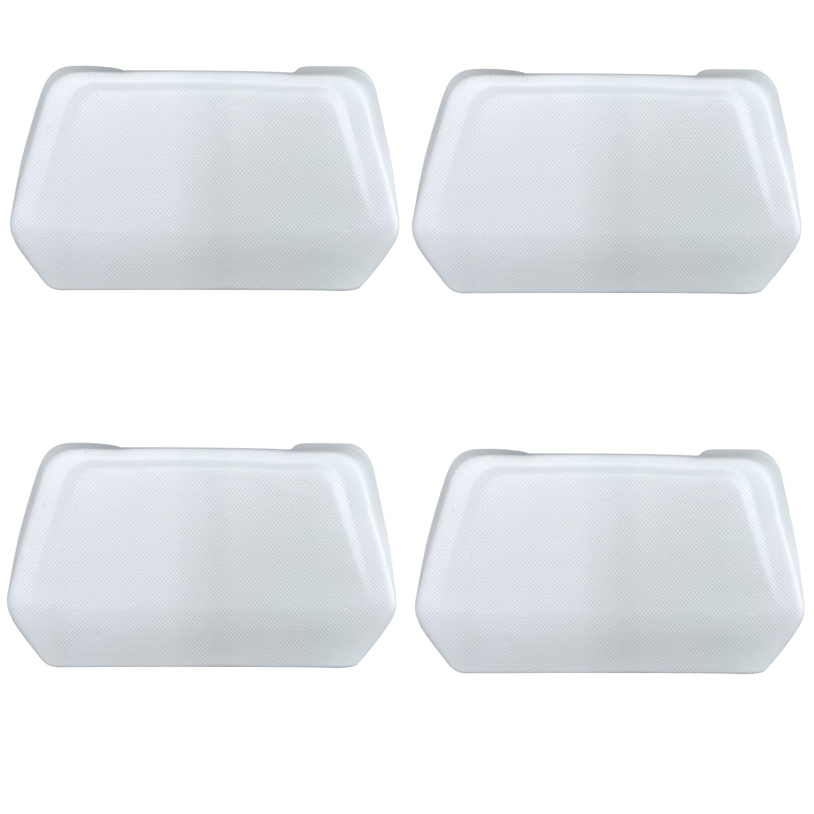 78160 Spa Neck Pillow Fit for 2018 - Current Hot Spring Limelight Collection Spas Beam BMI & BMII, Flair, Flash, Prism, Pulse, 10.5" L x 6.25" W, Gray, Hot Tub Spa Head Rest 5-Years Replacement 4 PACK