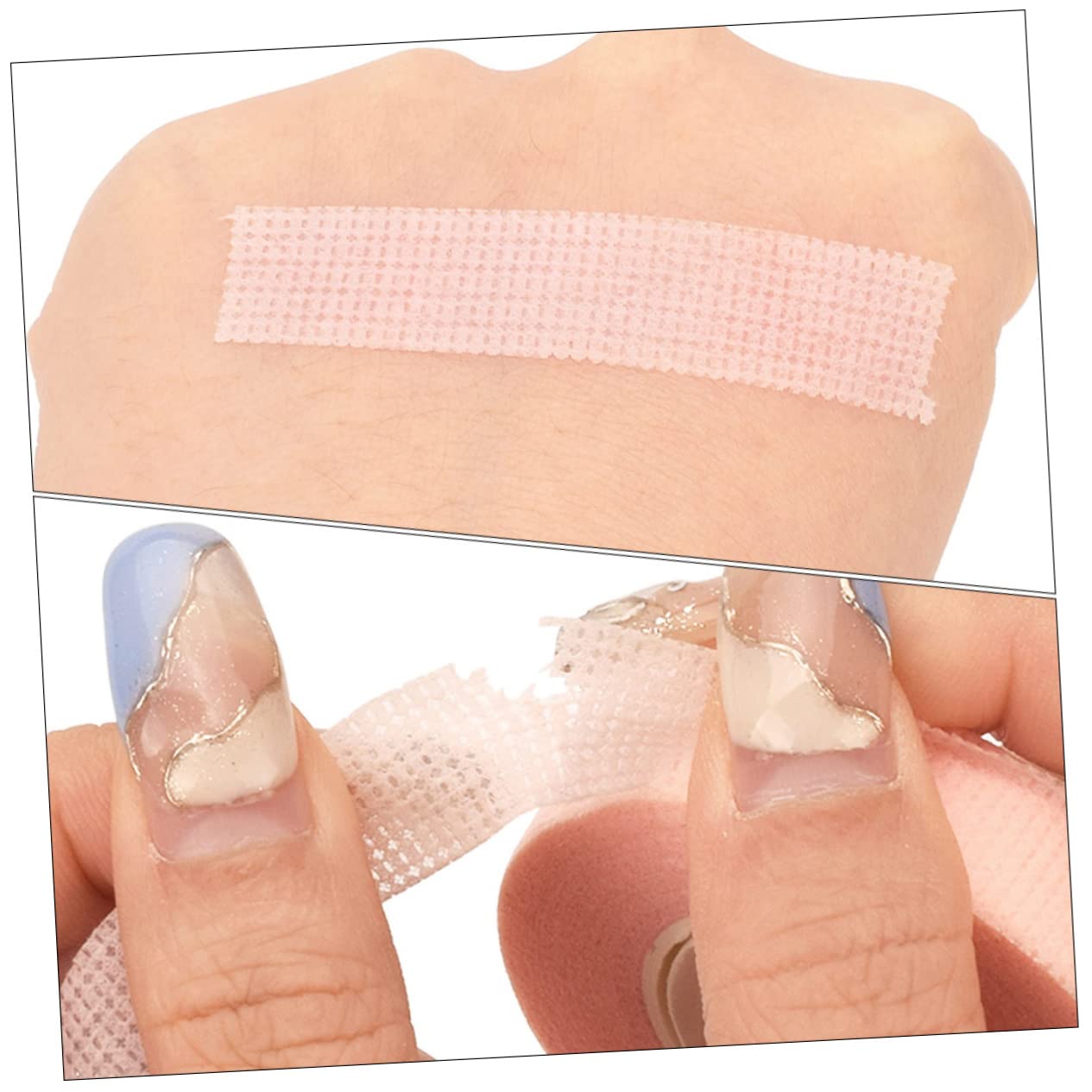 Cintas para Pestañas Adhesivas de Aislamiento 30 Unidades 1,25 Cm Transpirable Rosa para Extensiones y Maquillaje Profesional de Ojos