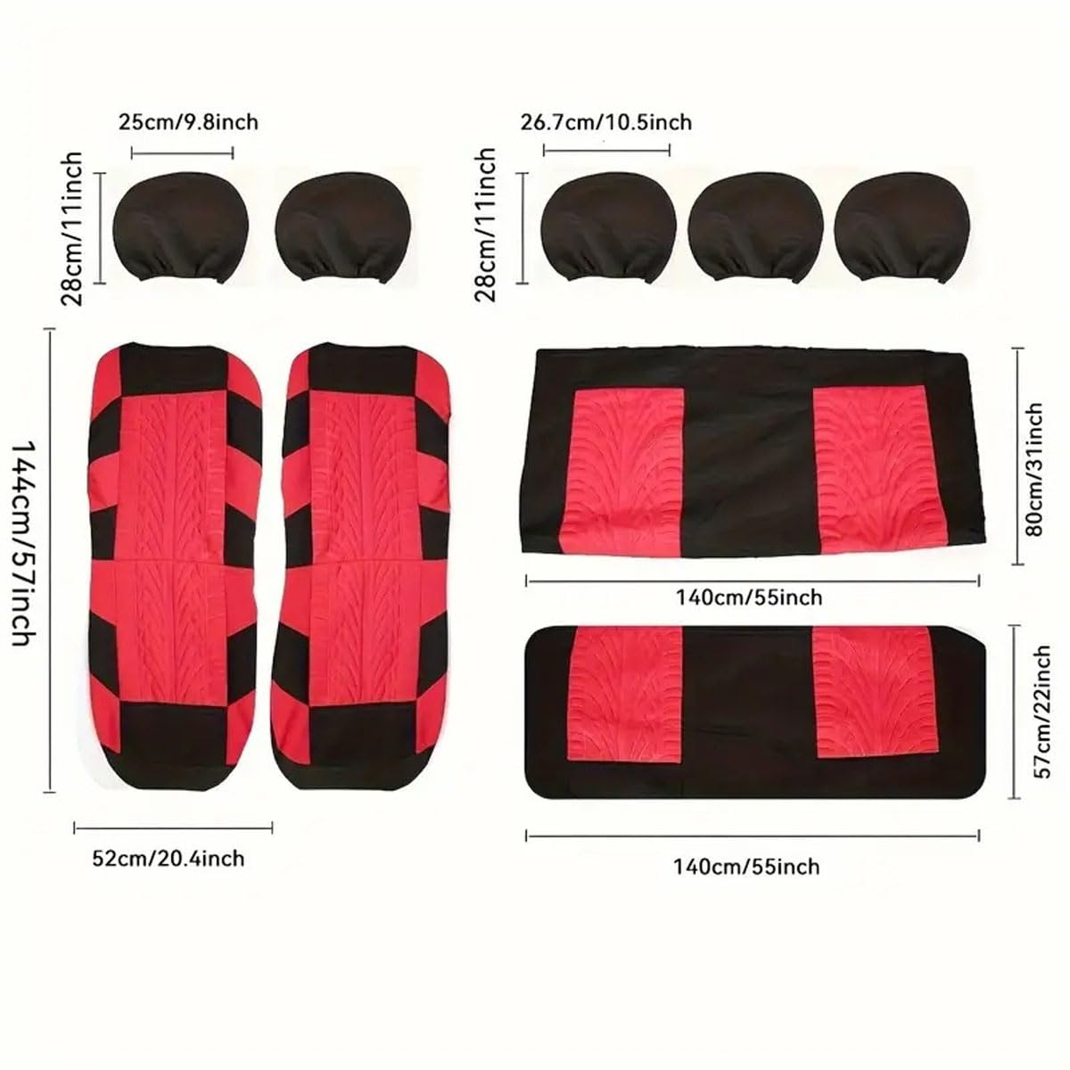 Genérico Juego Completo de Fundas Asientos Coche para BMW E46 3 Series Touring 1998-2006, Fundas Coche Asientos Universales Compatibles con Airbag, Transpirables, Lavables Evzo1
