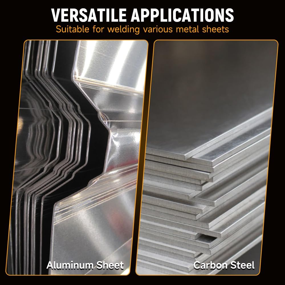 Hoteche Portable Spot Welder Single Phase Spot Welding Machine with Durable Components