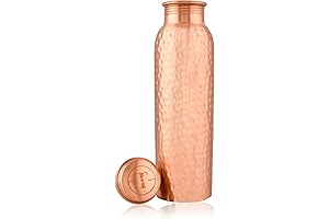 Pure Copper Water Bottle - Your Ayurvedic Health Companion!