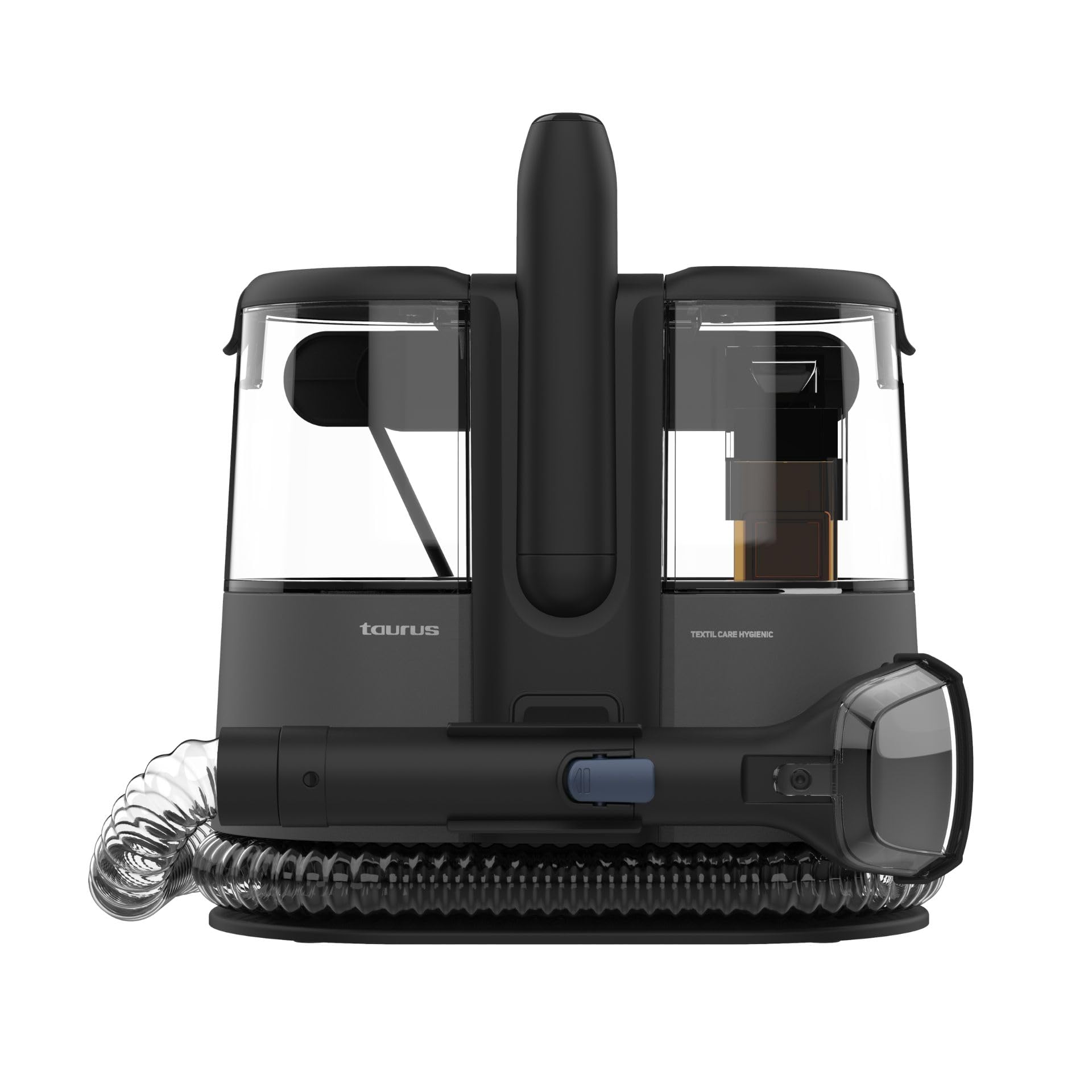 Taurus - Aspirador de tapicerías Textile Care Hygienic SPCL400 | 400 W | 10.000 Pa de succión | 3 en 1: Pulveriza, Limpia y aspira Aspira sólidos y líquidos | Accesorios incluidos