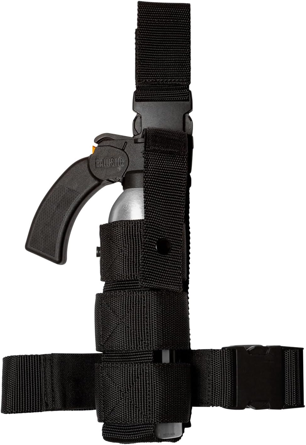 Police Magnum Tactical Heavy Duty Nylon Drop Leg Holster-Universal Fit for Left & Right Leg- NO Spray Included