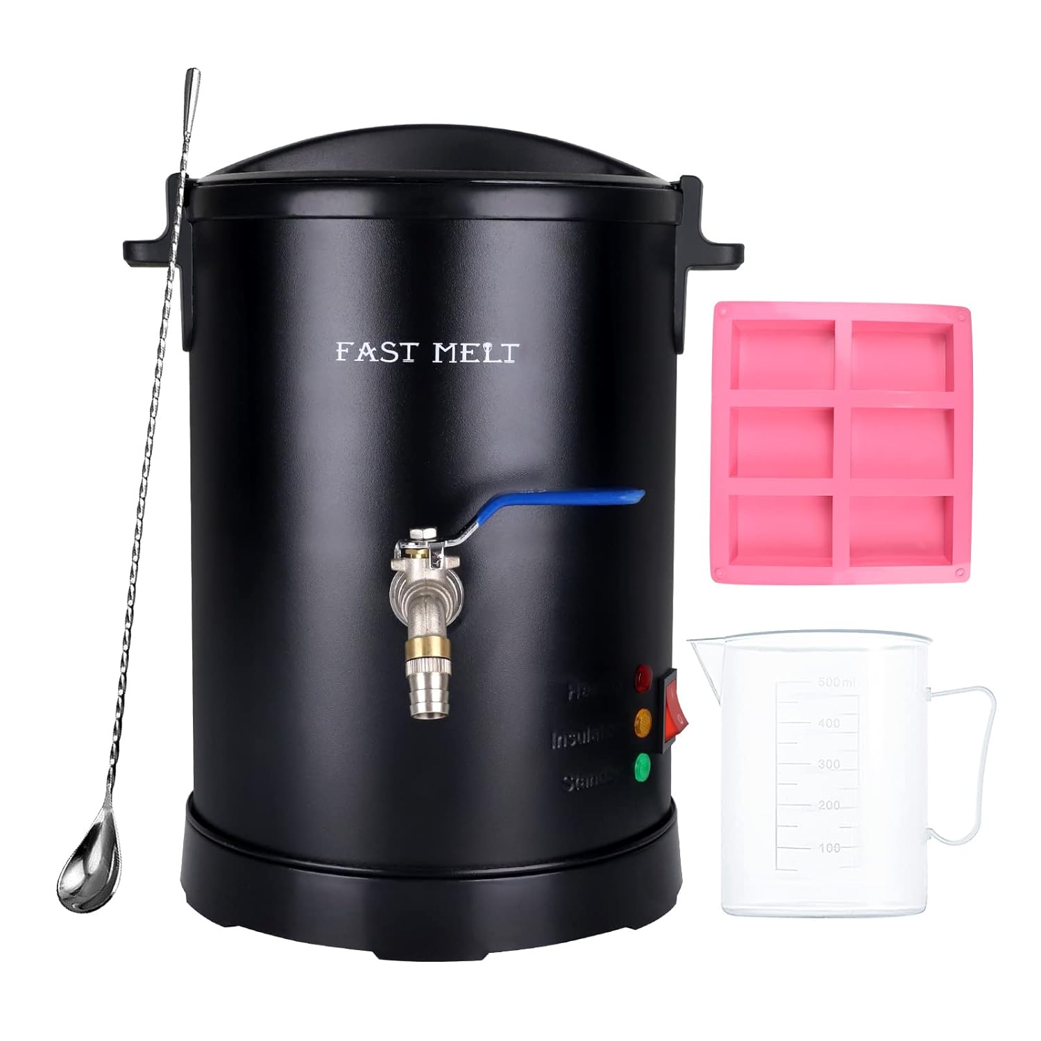 FAST MELT 3L Soap Base Melter Soap Making Kit with Constant