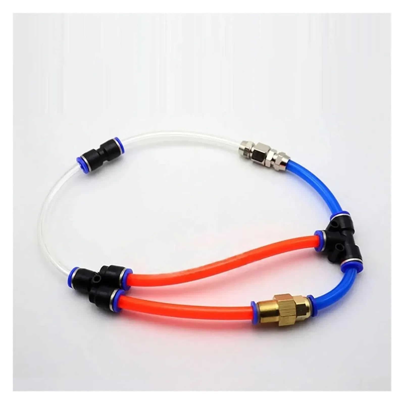 10/50/100 piezas de accesorios neumáticos for manguera de 4/6/8/10/12 mm, conector rápido de plástico for manguera(PM,100 PCS_12MM)