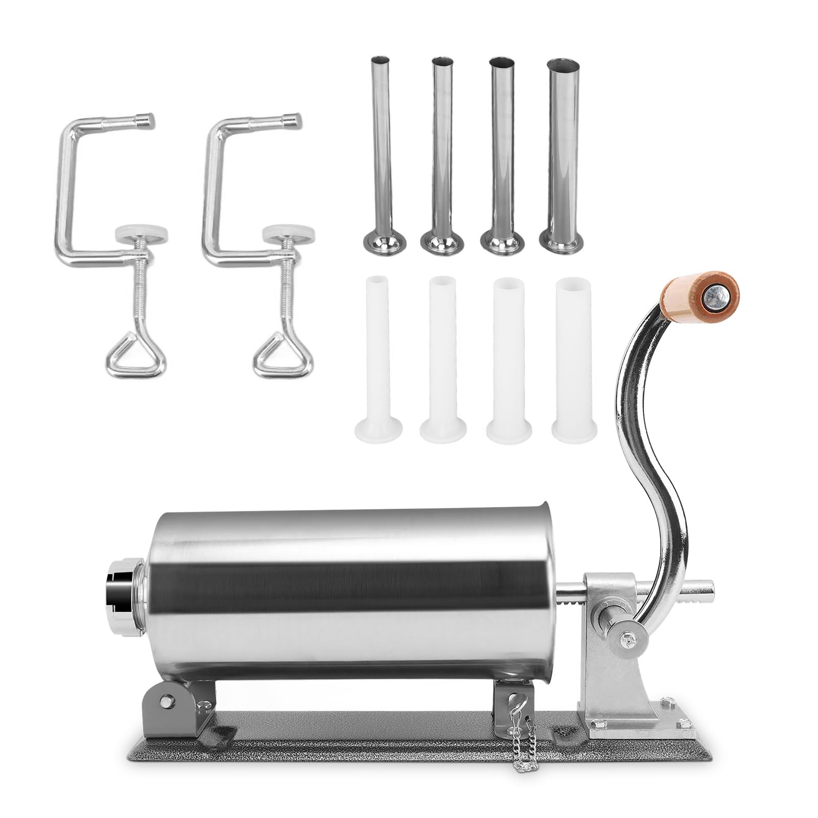 Amazon | ソーセージスタッファー 3L 手動ソーセージメーカー 