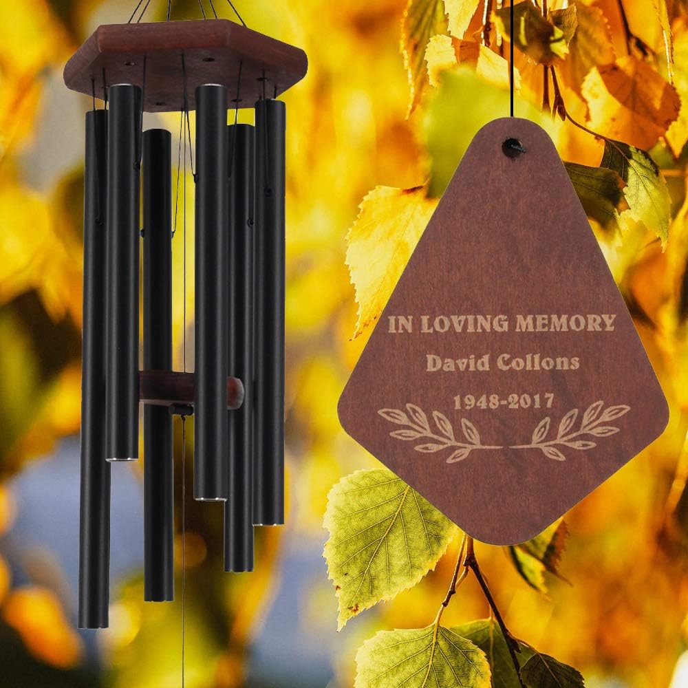 ASTARIN Personalized Memorial Wind Chimes Outdoor