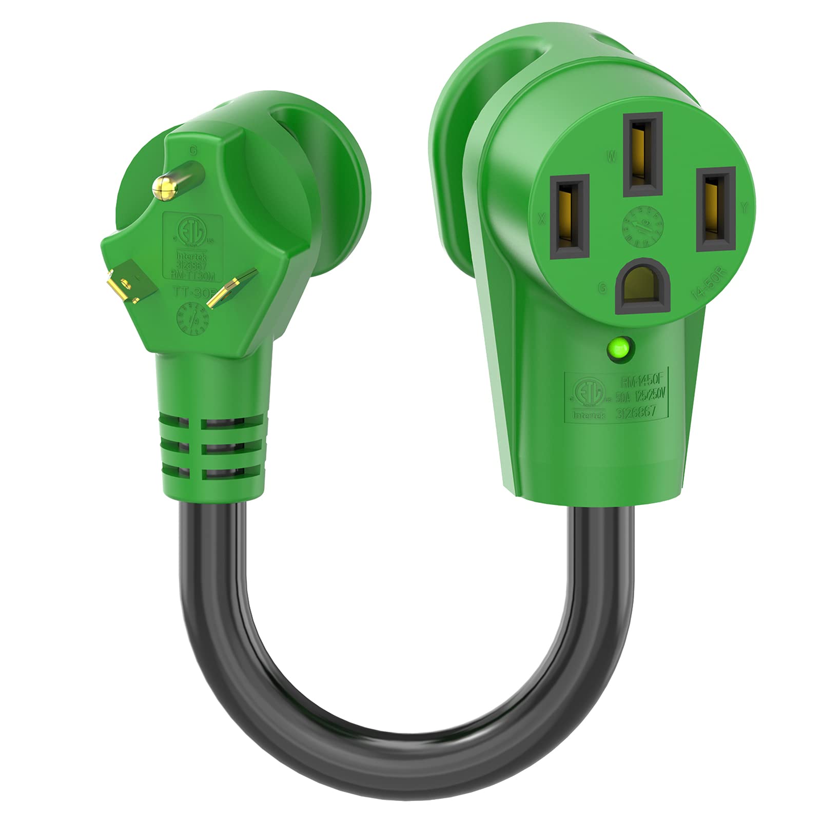 Snapklik.com : RVMATE 30/50 Amp RV Adapter