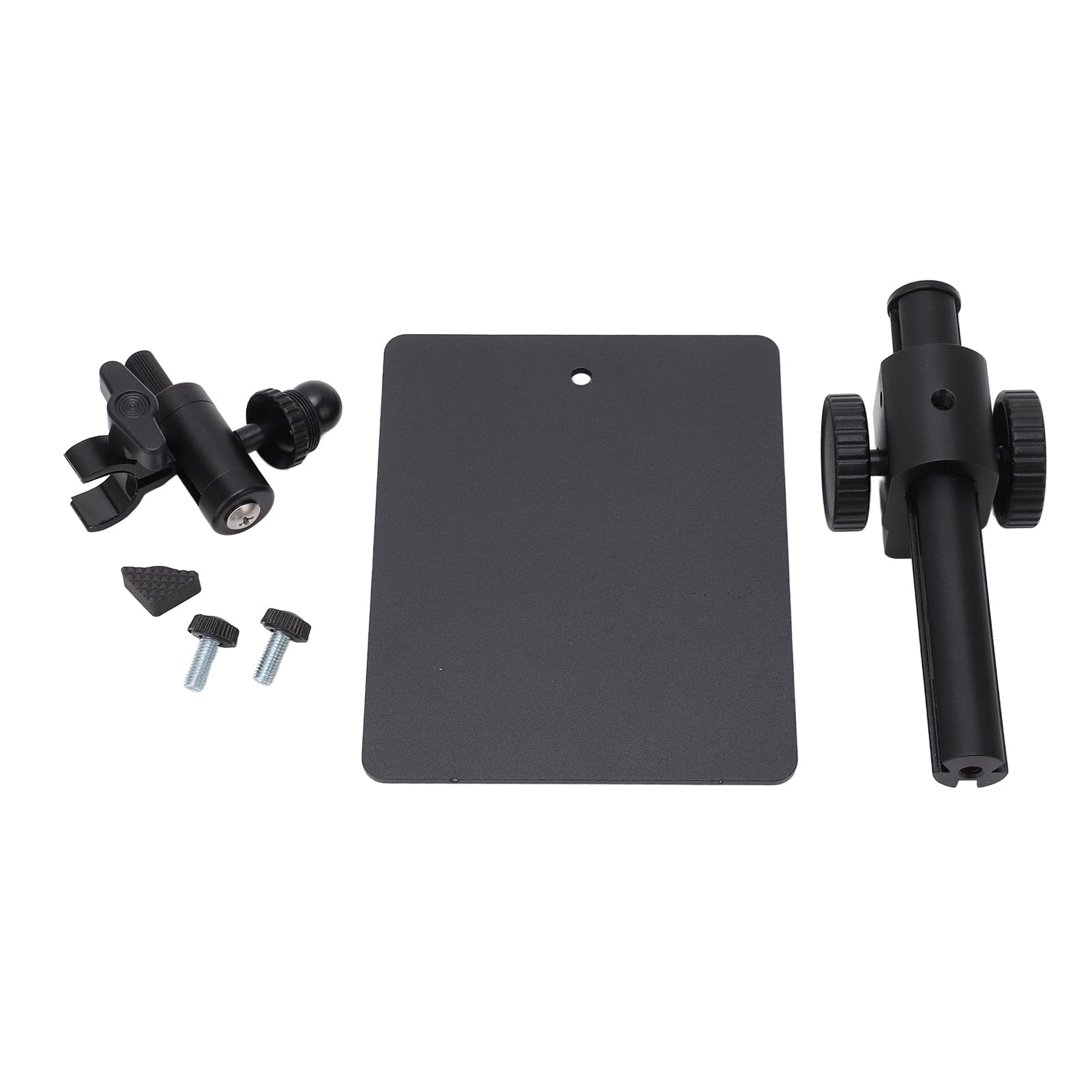 FTVOGUE Digitales Mikroskop, USB-Mikroskop mit 12 MP, 3840 X 3104 Auflösung, Aluminiumlegierungslinse, 4 LED-Frontlicht, Typ C, für PCB-Münzschmuck, Hautbeobachtung