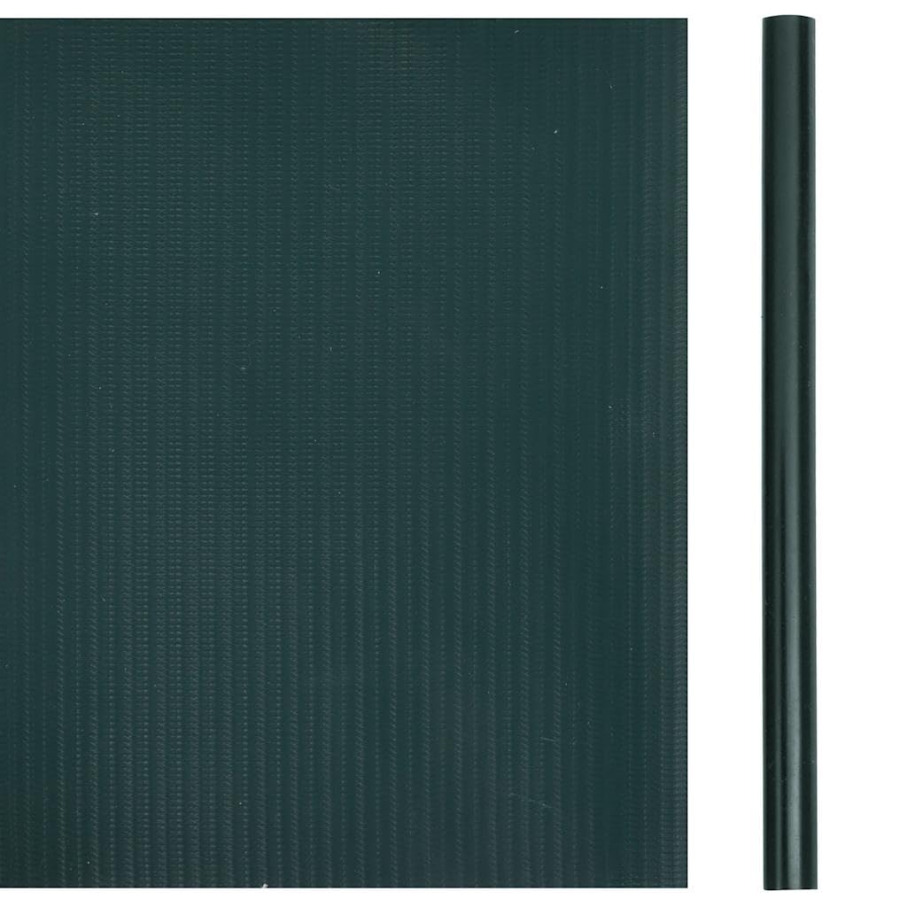 Schermo di privacy da giardino in PVC, 35 x 0,19 m, verde opaco, protezione dal sole o dal vento, vista per giardino, balcone, terrazza