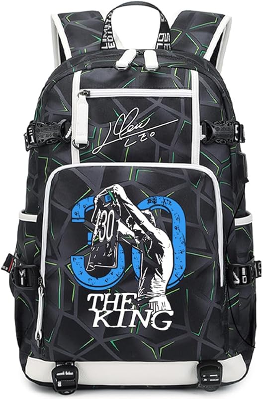 Mochila multifuncional para laptop mecânica a laser individualizada M-essi de futebol mochila de viagem para fãs em oferta na Shopee