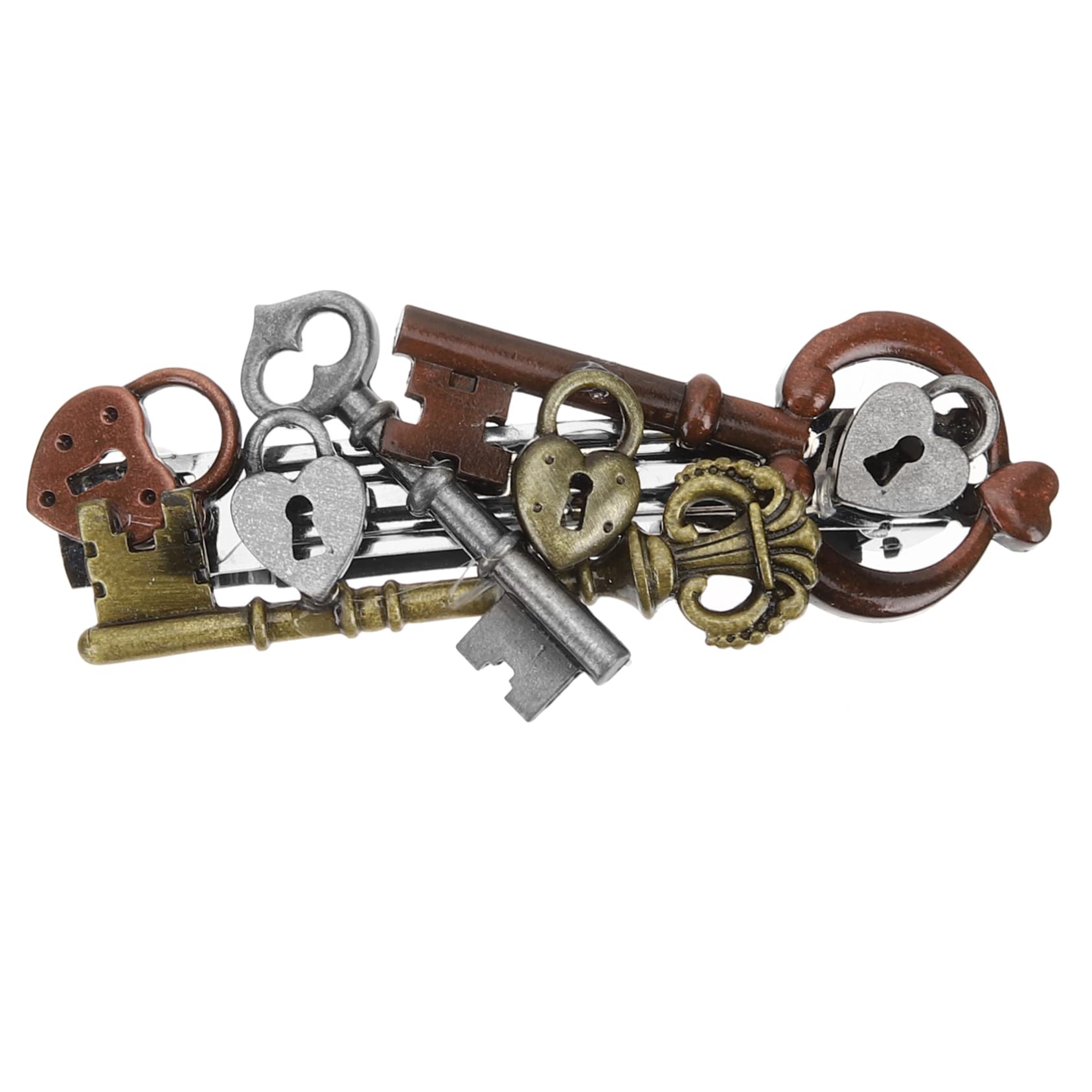 OSOLADY Steampunk Hair Clip Retro Gothic Hairpin Decorative Barrette for Women Durable and Easy to Use for Daily Life School and Parties