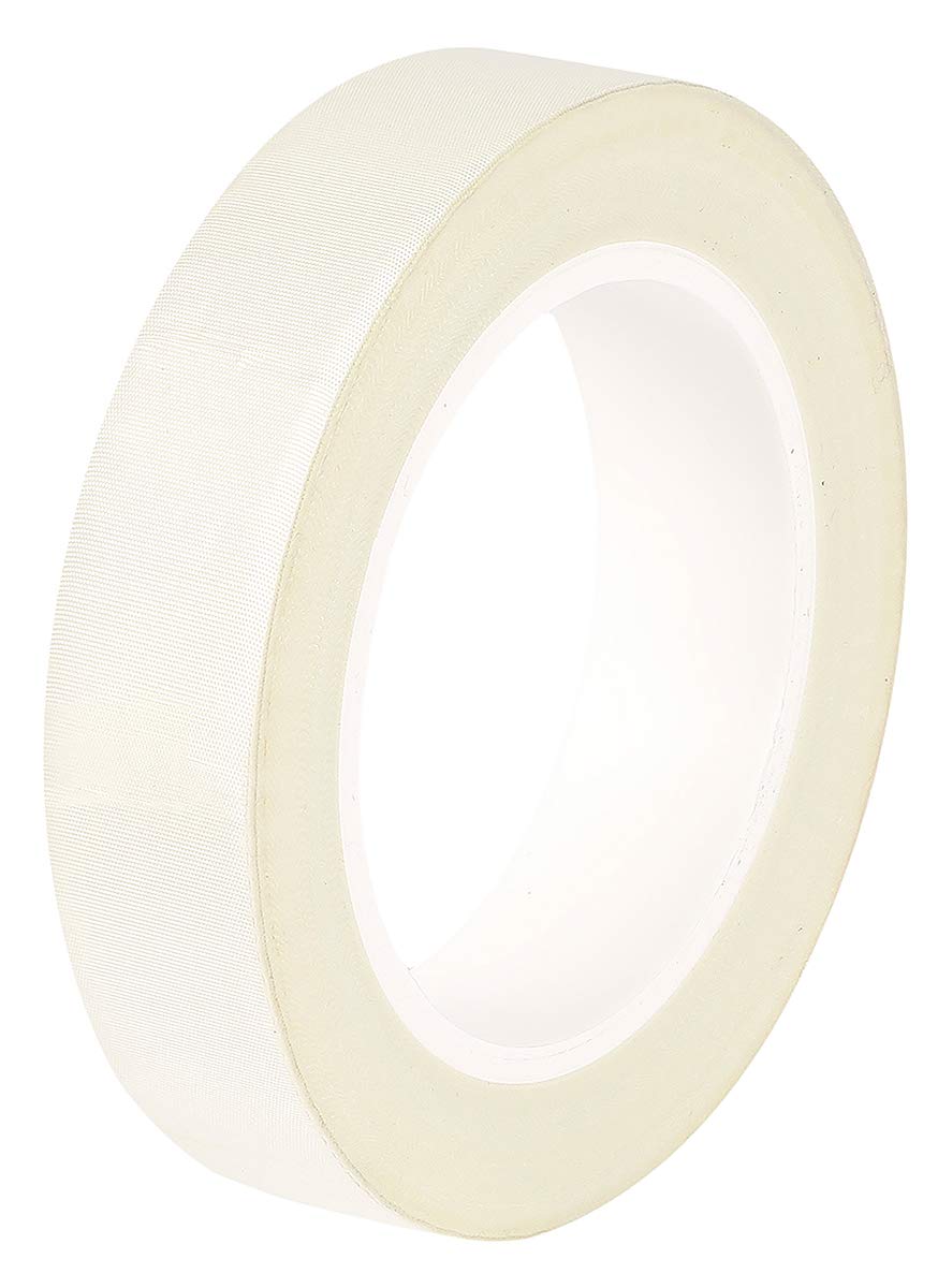 RS PRO Taśma izolacyjna, filament z włókna szklanego, biały, 0,18 mm x 25 mm x 33 m, 0°C do +180°C