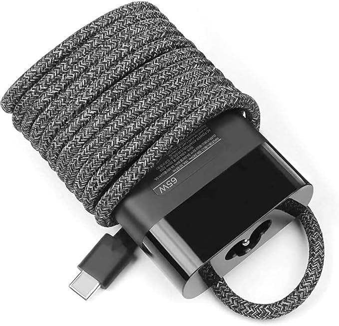 GAMEZPLAYZX 65W USB C AC Travel Charging Brick Compatible with HP Spectre x360 HP Elitebook 840 x360 HP ProBook 430 HP Elite x2 HP Chromebook x360 HP Envy x360 Charging Brick