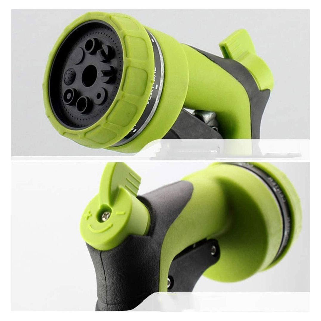 Gartenschlauchdüse Sprühdüse, 8 einstellbare Bewässerungsmuster Multifunktionaler Gartensprinkler