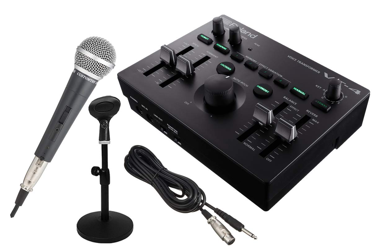 Amazon.com: Roland/VT-4 Easy Delivery Starter Set - Dynamic 