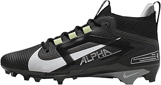 Alpha Menace 4 Elite Football Cleats (FD7036-600, University Red/Team Red/Black/White)