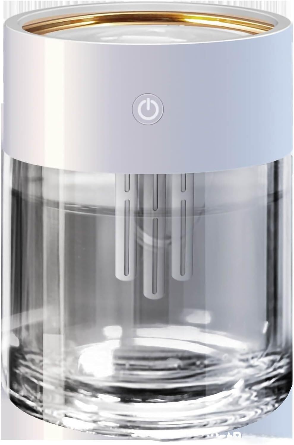 Mini humidificateur muet pour véhicule et bureau blanc à grande capacité