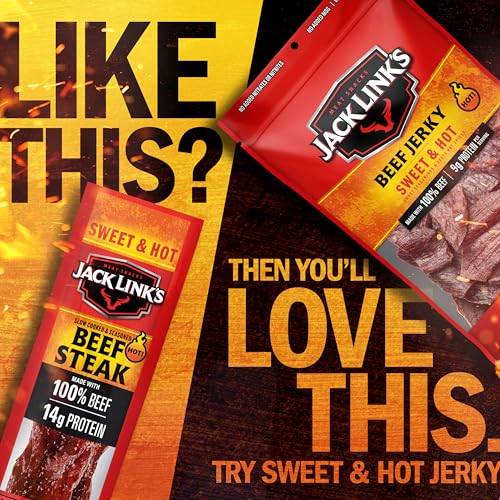 Jack Link's Sweet & Hot Beef Jerky Steaks - (12 Pack) 2 oz - image 6