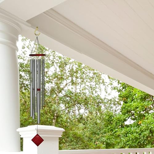 Miniatura 10 de Woodstock 54 pulgadas Neptune campanario de viento de 54 pulgadas, Decorativo, Bronce