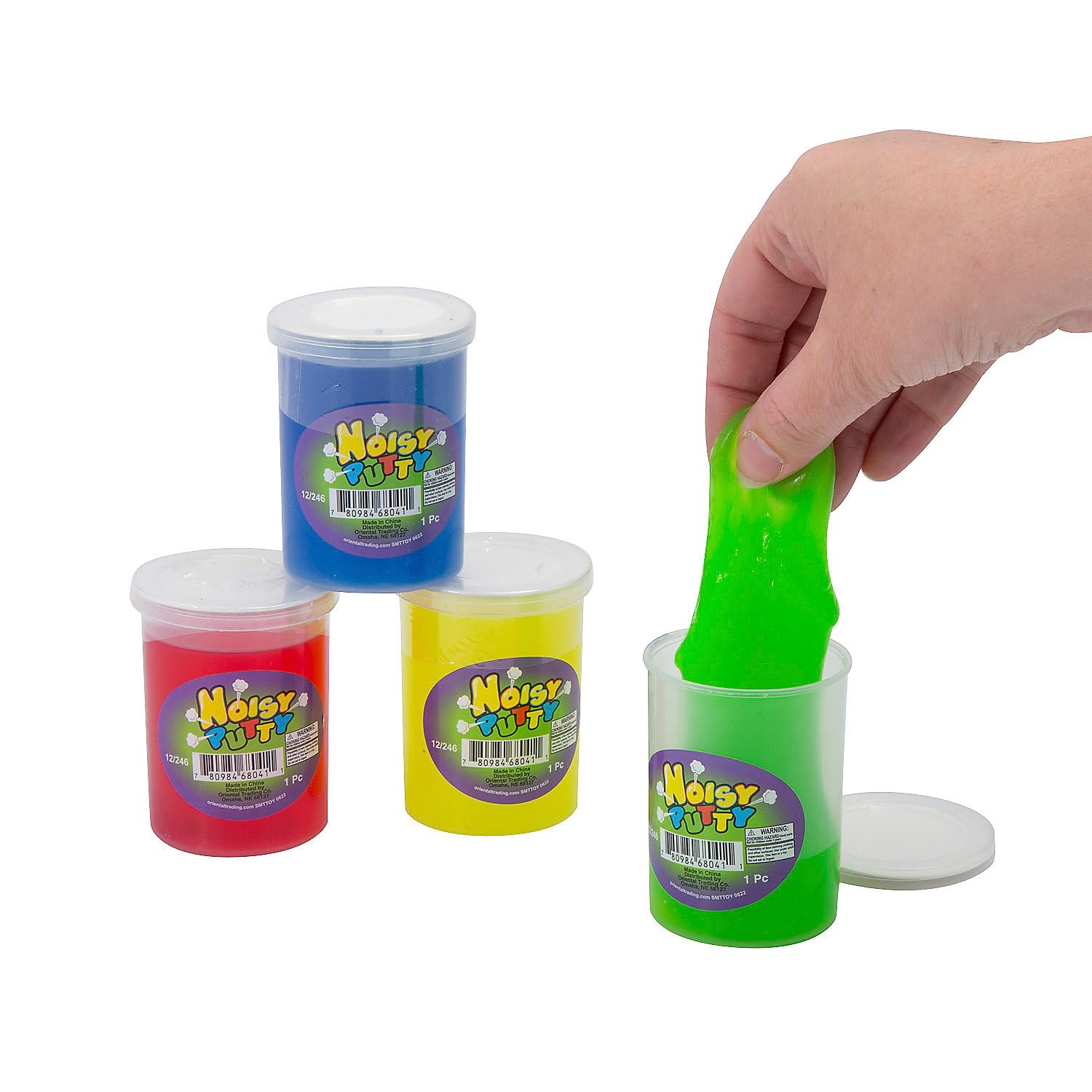 Fun Express Noise Putty (Set of 12) Putty & Slime Toys