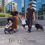 Chicco Trolley Me Leichter Kinderwagen ab Geburt bis 15 kg, Liege- und Klappbuggy mit Trolleyfunktion, Kompakt, Regenschutz und Ausziehbares Sonnenverdeck