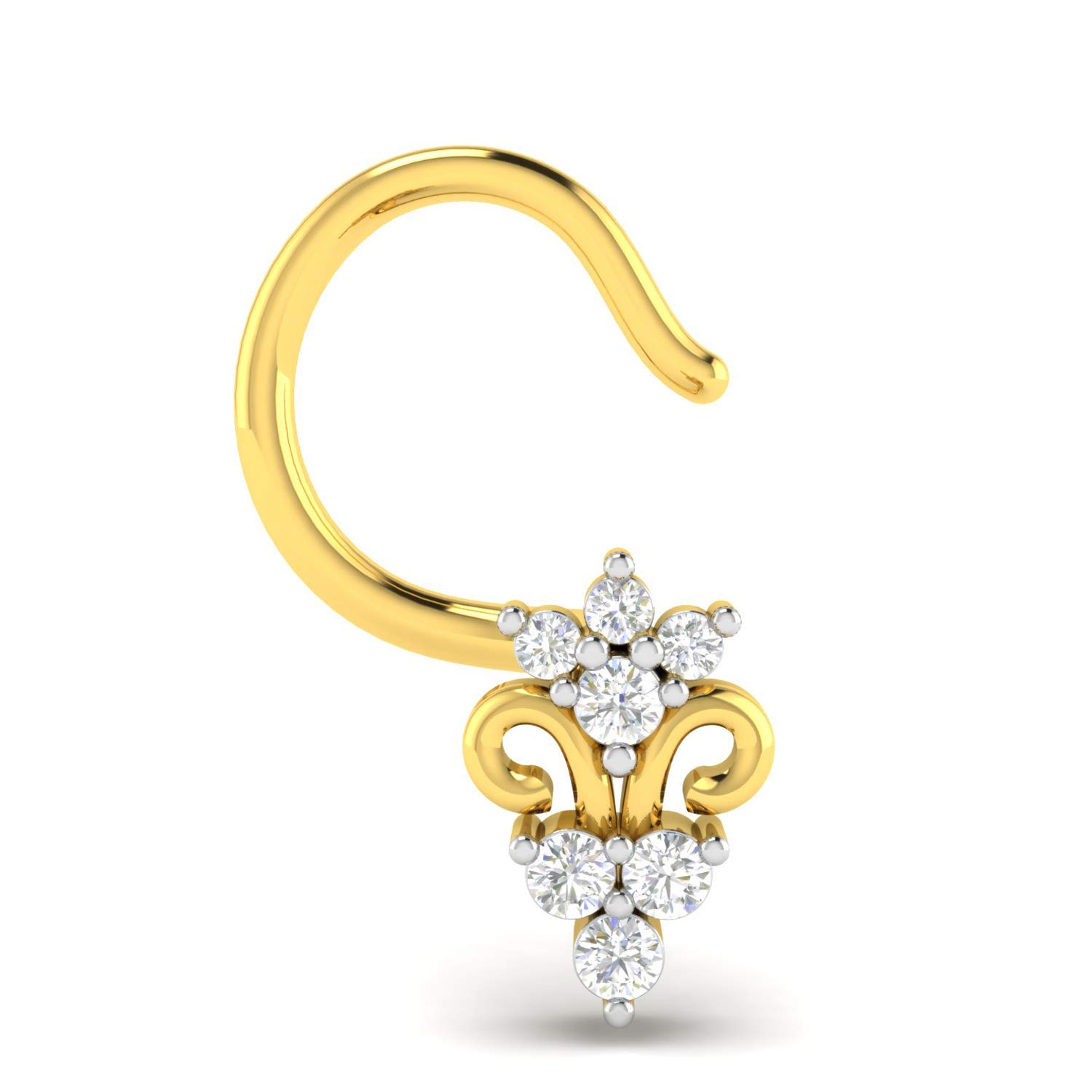 See full amazon price history chart for Avsar 18KT Yellow Gold and Diamond Nose Ring for Women Avsar 18KT Yellow Gold and Diamond Nose Ring for Women (B07MKMMTYD) Amazon Price History, Amazon Price Tracker
