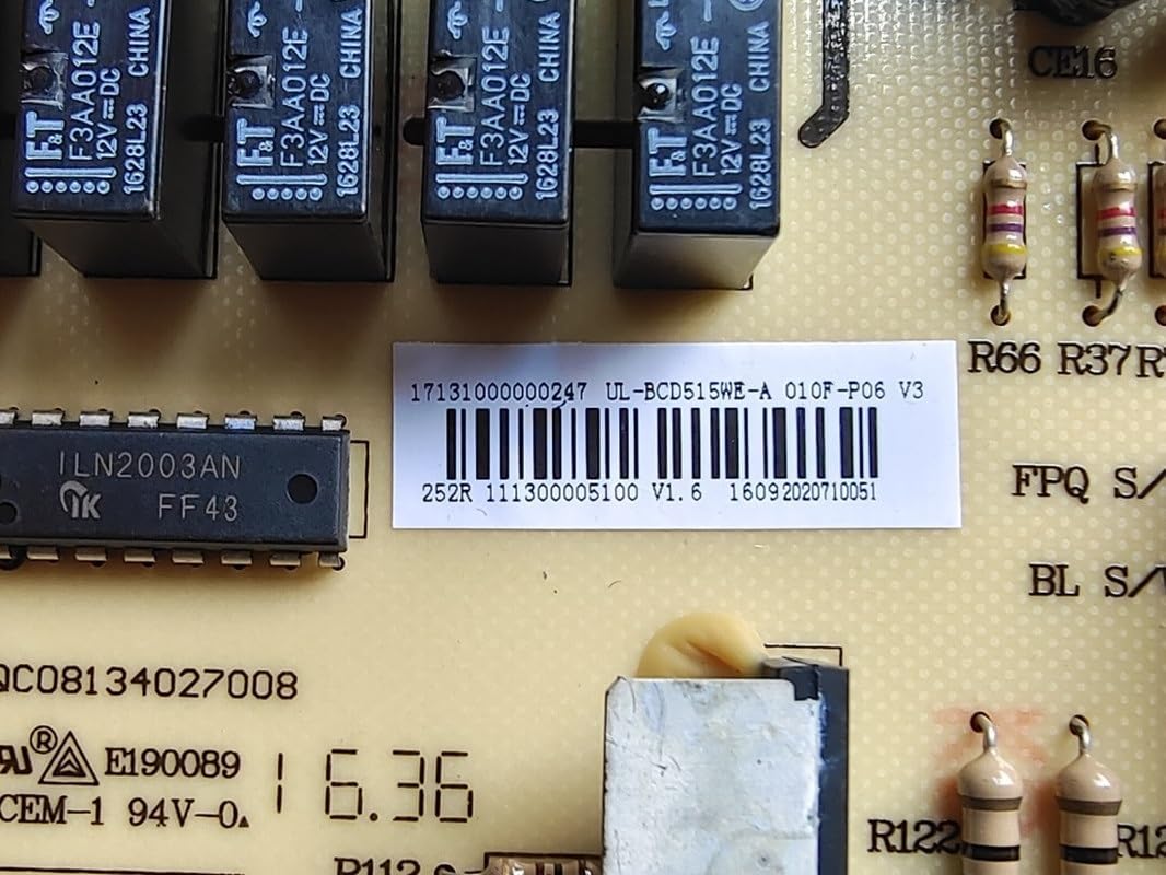 for Refrigerator Computer Board Circuit Board UL-BCD515WE-A 17131000000247 requency Conversion Board