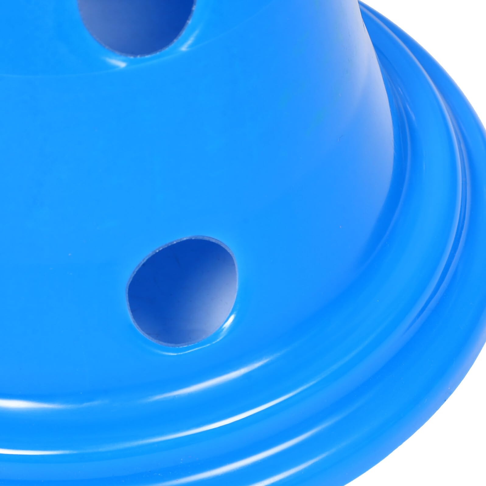 Healvian Set 5 Coni per Agilità in Plastica 30 CM Base Forata Coni per Allenamento Sportivo Calcio e Basket Marcatori per Esercizi di Pattinaggio e Giochi all’Aperto e al Chiuso per