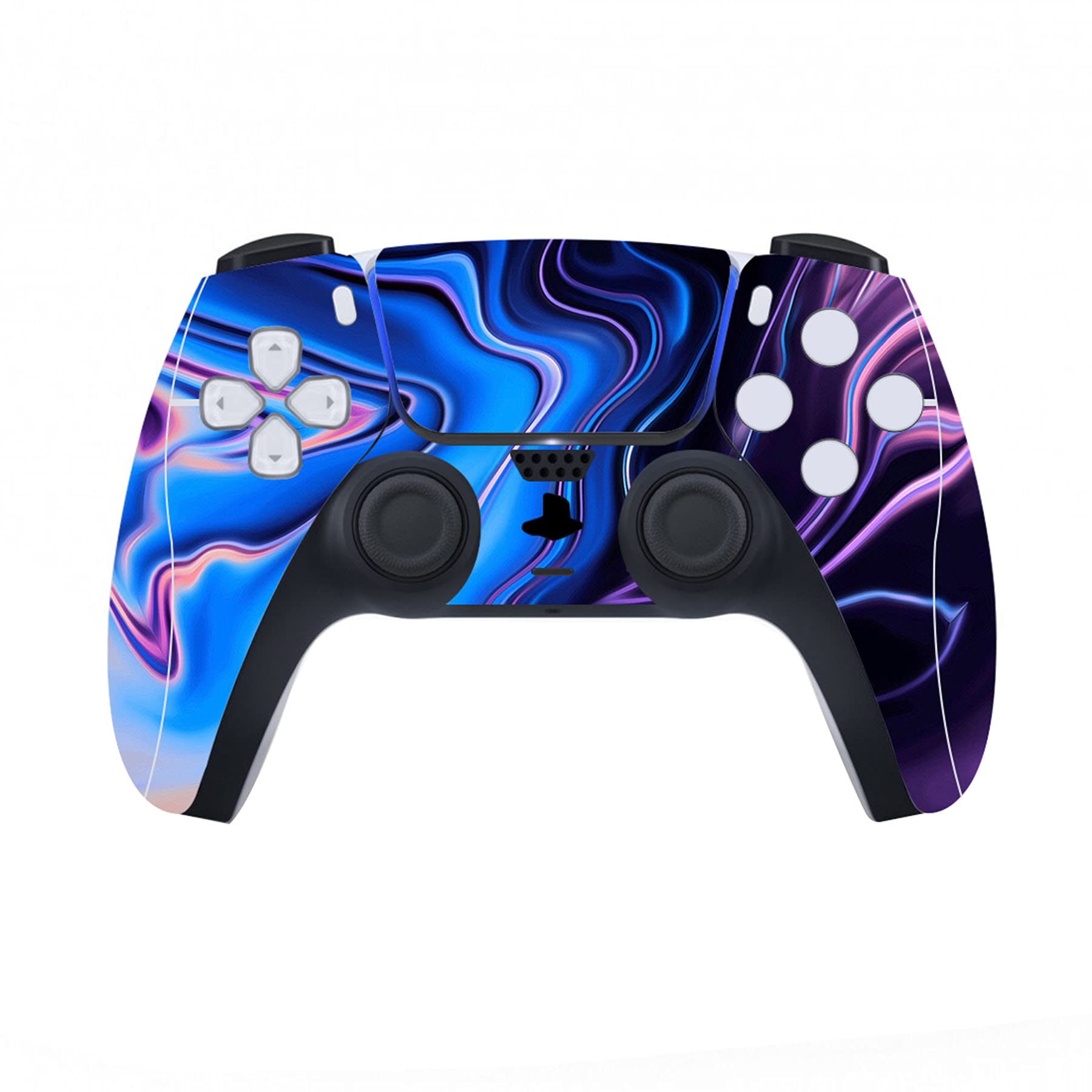 PlayVital for ps5 Skin - Digital Edition Console Full Set Vinyl Decal Sticker, Cover Skin Accessories for ps5 Controller & Charging Station & Media Remote & Headset -Origin of Chaos - 4