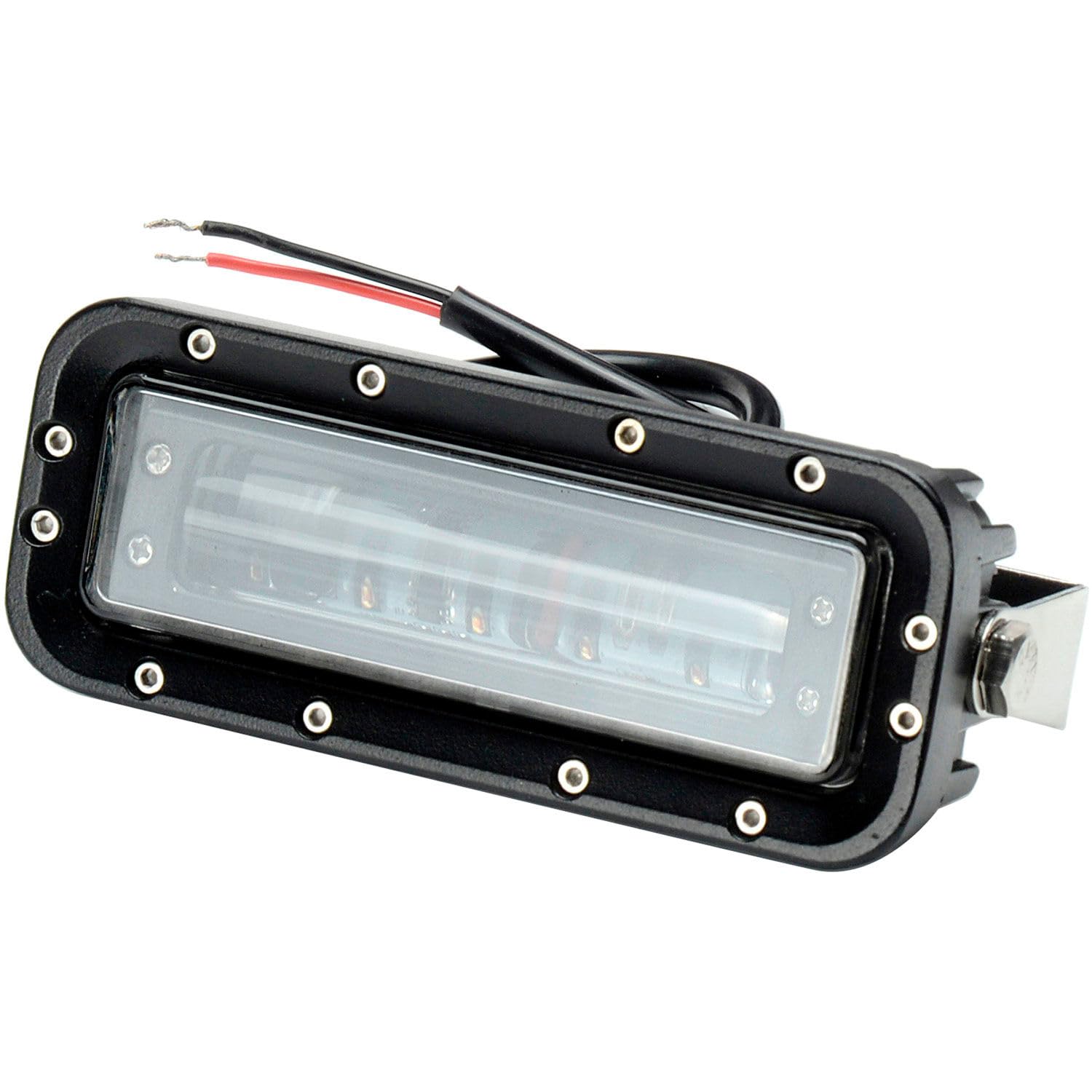 Global Industrial Side-Mount LED Forklift "Red Zone" Pedestrian Safety Warning Light