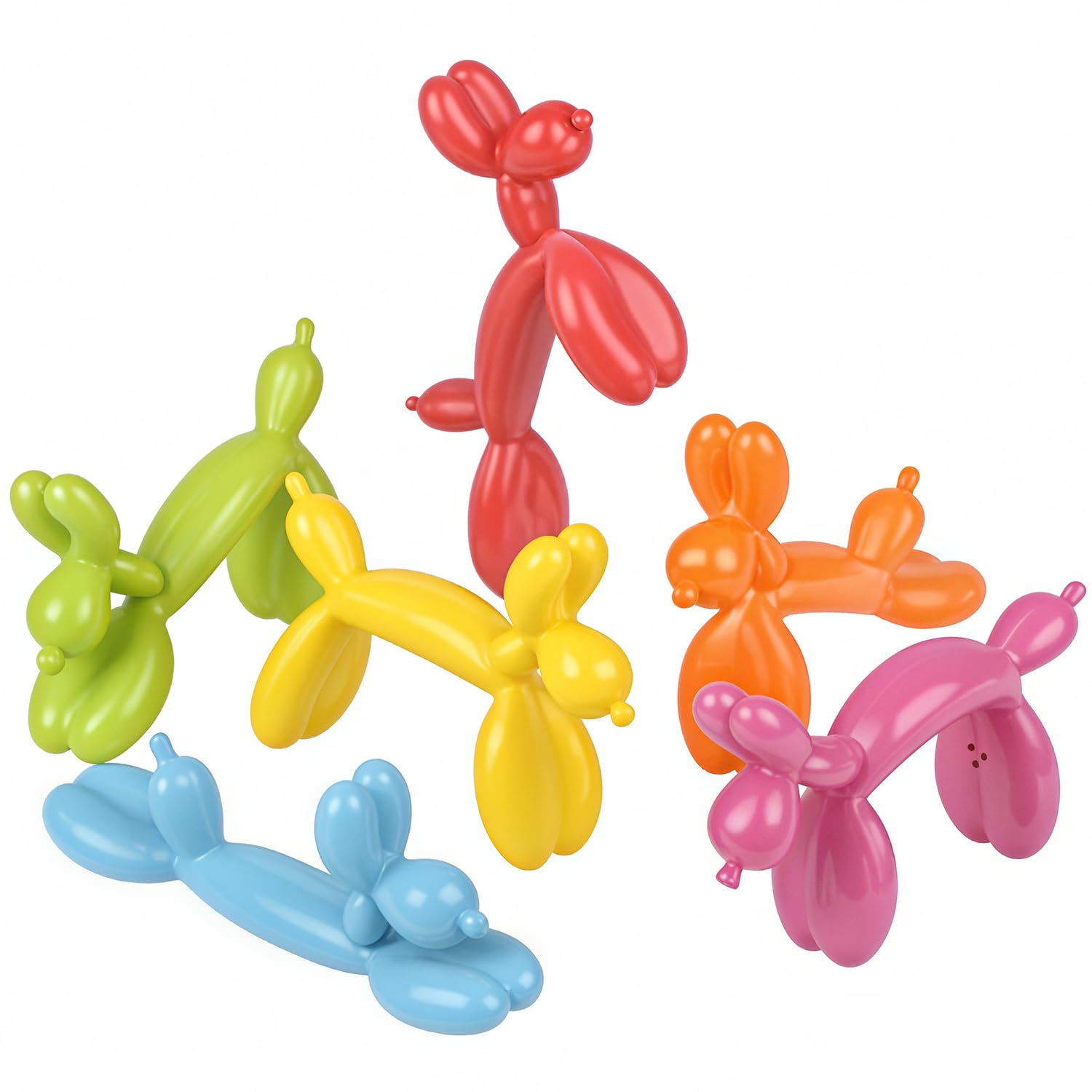 Photo 1 of 2.25" Mini Bendable Balloon Dog Assortment