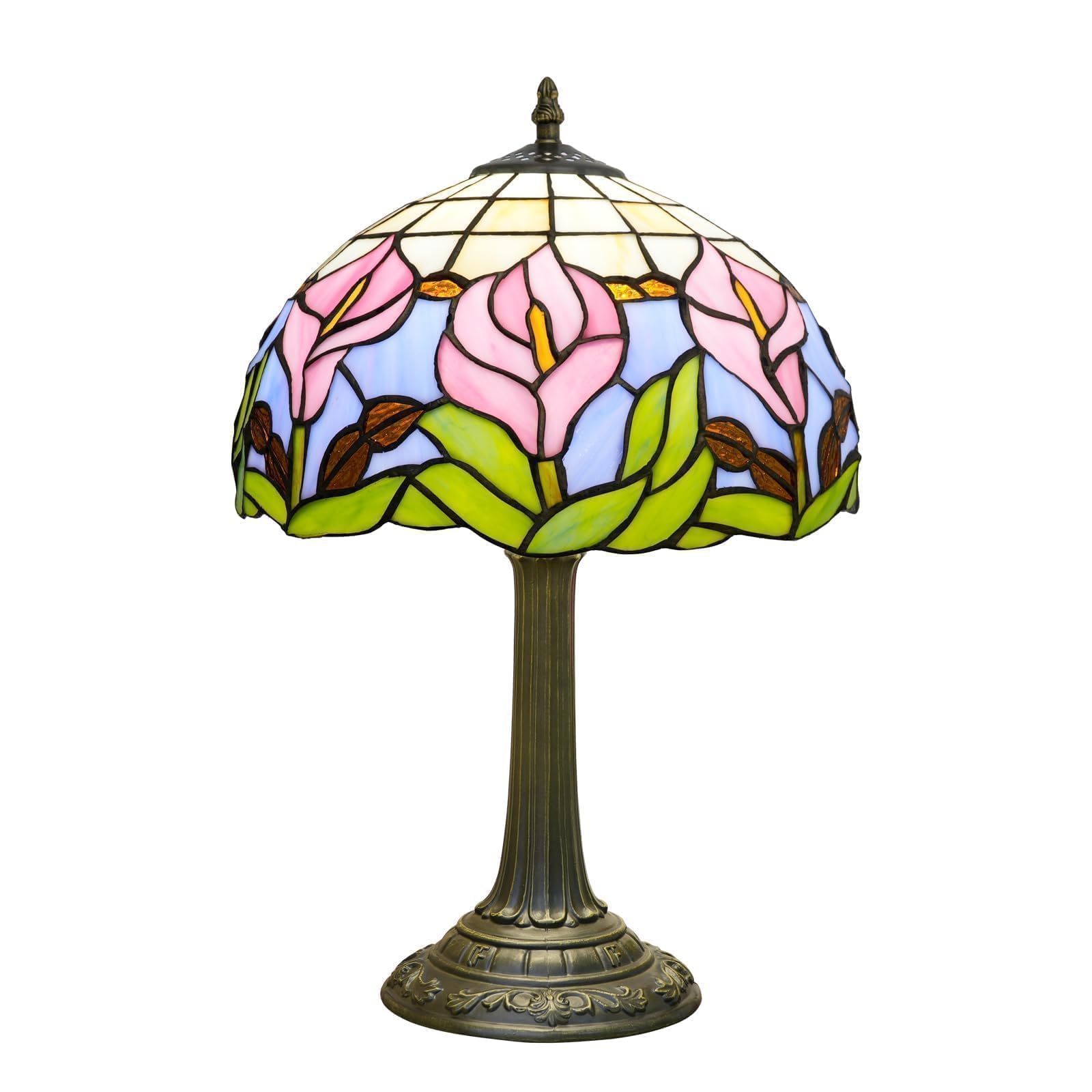 Große Pilz Tiffany Lampe Aus Handgefertigtem Buntglas Im Gemütlichen Dorf Stil Dekorative Tisch Und Nachtlampe Für Schlafzimmer Bett Wohnzimmer Büro Sowie Küche Stilvolle Weihnachtslampe Und Originell