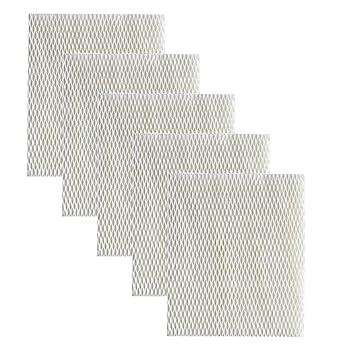 HIFROM Pakc of 5 HFT600 Replacement Humidifier Wick Filter Compatible with Top Fill Tower humidifier Fits HEV615 HEV620 Series, Filter T Replacement for HFT600T HFT600PDQ