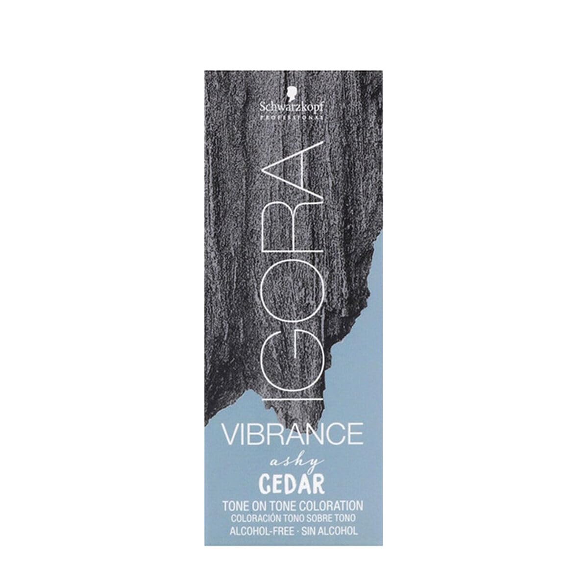 Schwarzkopf Igora Vibrance Ashy Cedar Tone-On-Tone Coloration 7-21 Medium Blonde Ash Cendre