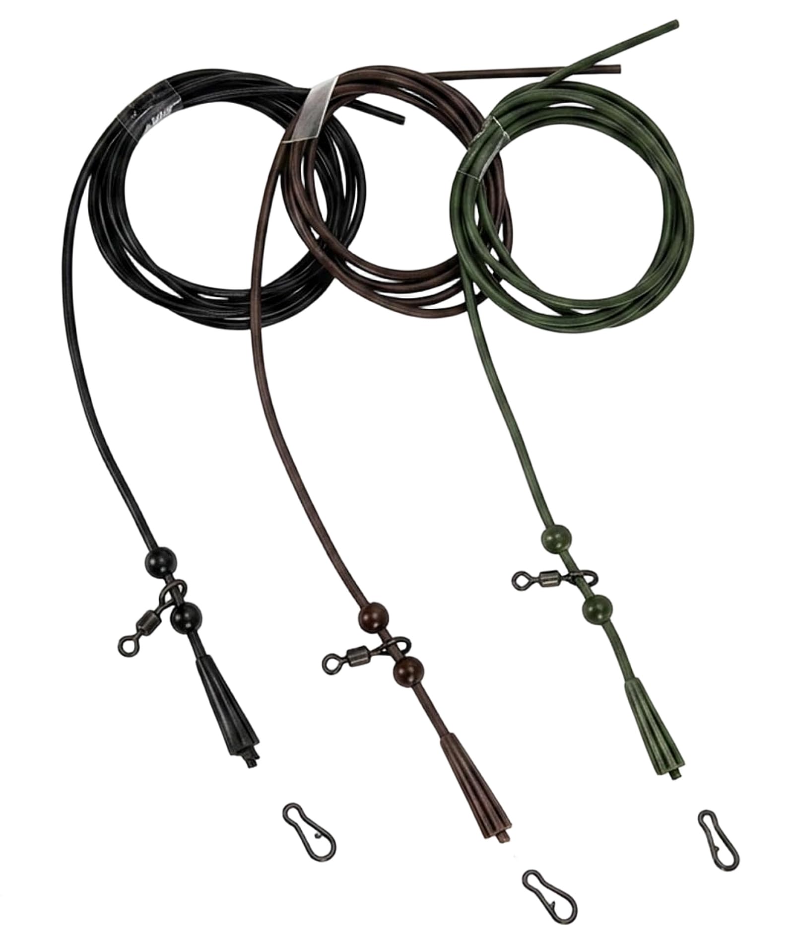 3 PCS Carp Fishing Rigs, Fishing Hook Set, Sporting Goods, Fishing, Terminal Tackle, Other Terminal Tackle, Green Black Brown-image-39