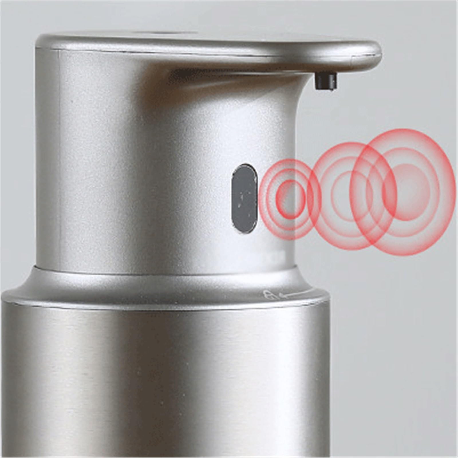 Dispensador de Jabón Dispensador de jabón Acero Inoxidable sin Contacto: fácil Limpiar, Disponible Tanto en Modelos encimera como Pared Dosificador de líquido