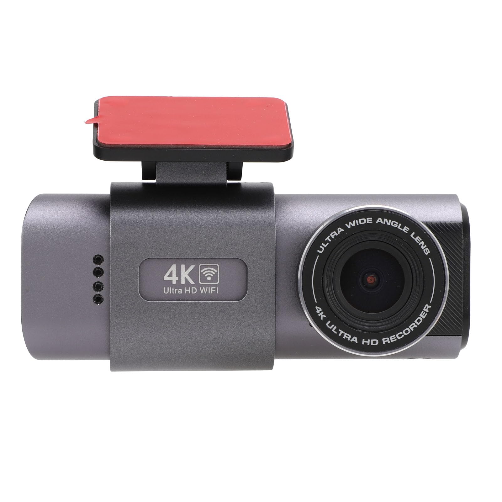 Cámara de Salpicadero 4K WiFi, Grabadora de Conducción HD 1080P Frontal y Trasera Dual con Sensor G, Modo de Estacionamiento, Grabación en Bucle y Control de Aplicaciones