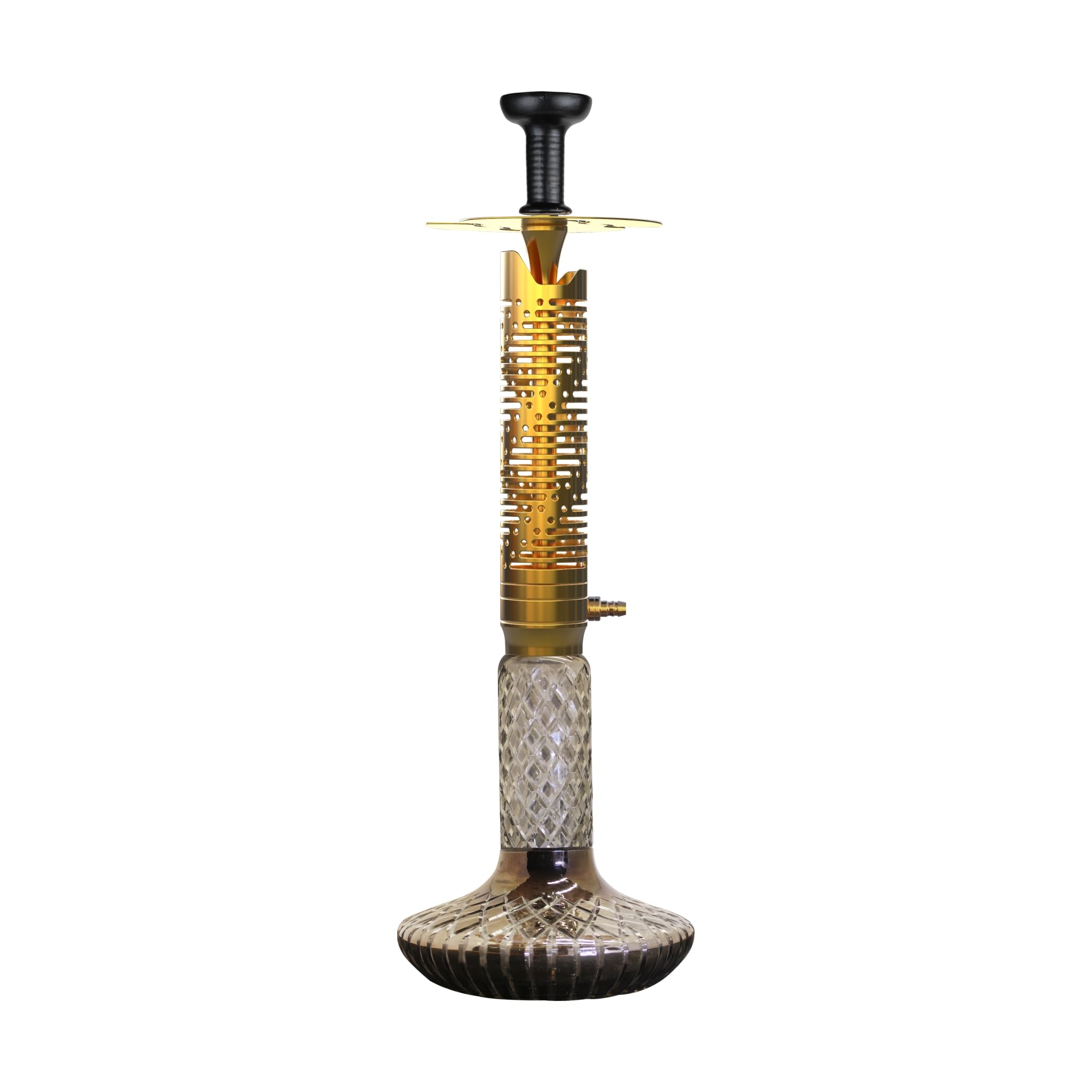 COCOYAYA Ferro Series Vivanta Hookah Golden
