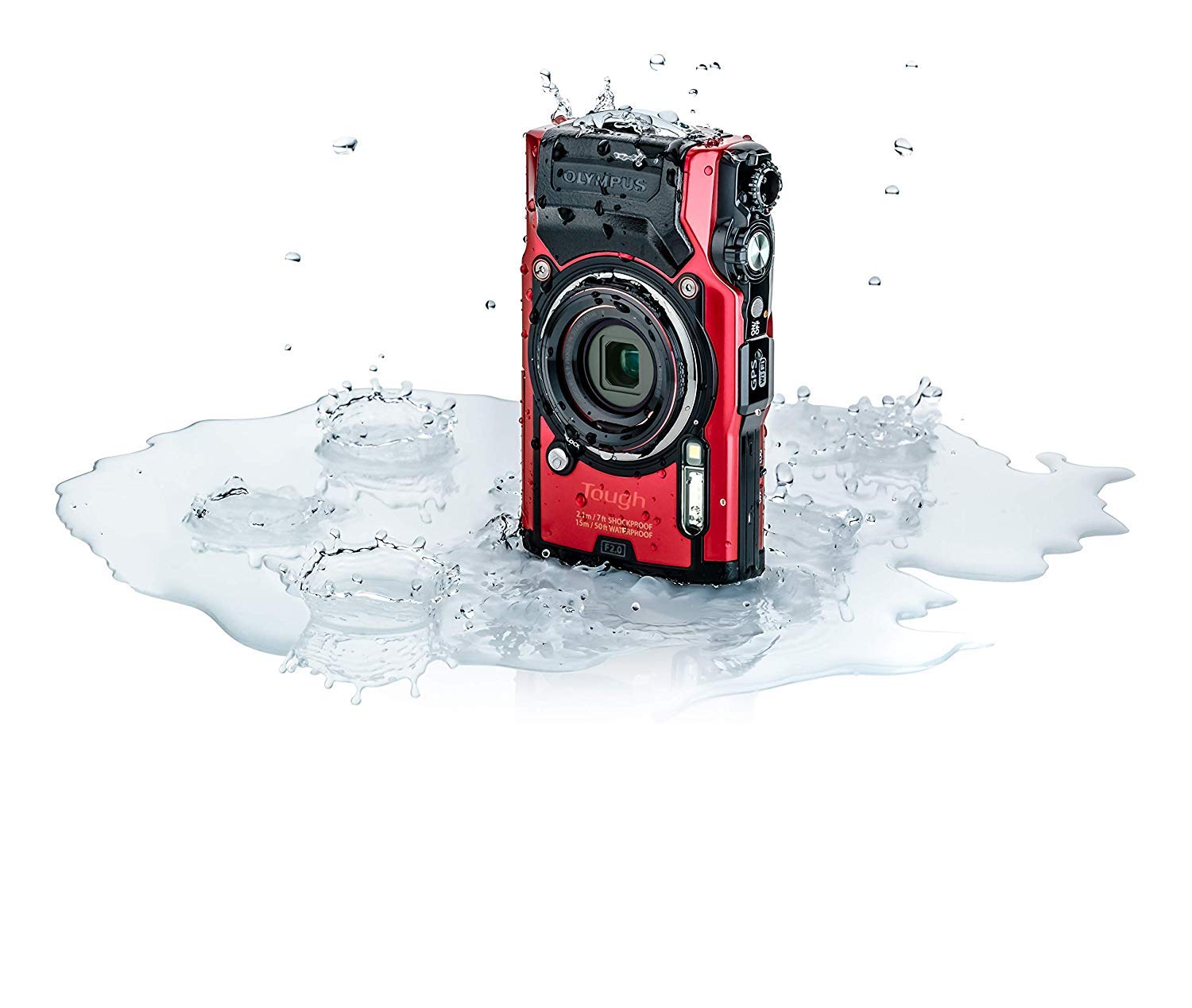 Amazon | Olympus Tough TG-6 防水カメラ レッド -64GB ベーシック  
