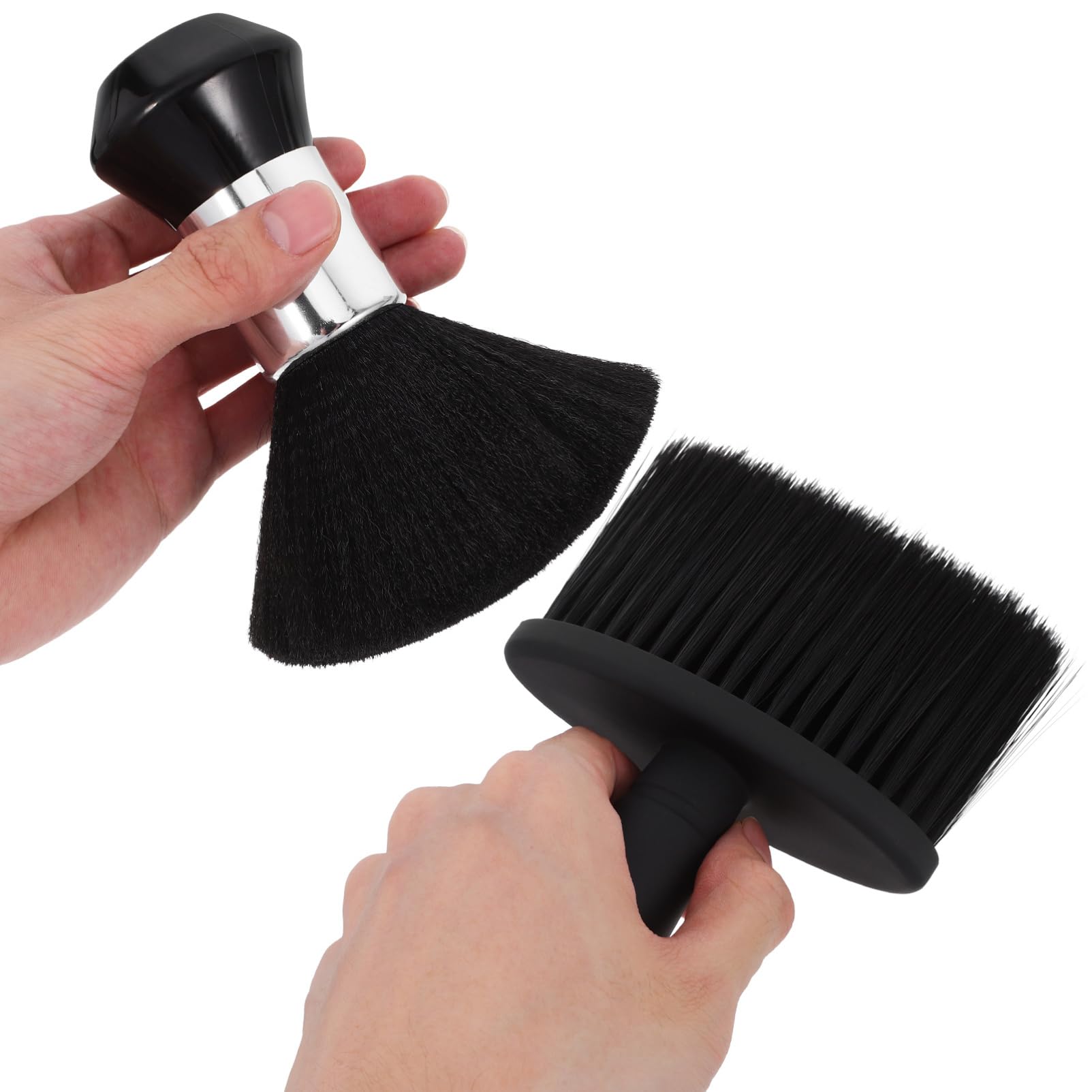 Beavorty 8 Piezas Cepillo De Peluqueria Cepillo Para El Pelo Plumero De Cuello Cepillo Para El Pelo Cepillo Depilatorio Cepillo De Peluquero Plumero De Limpieza De Peluquería