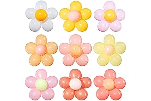 27 Set Daisy Flower Balloons DIY Kit