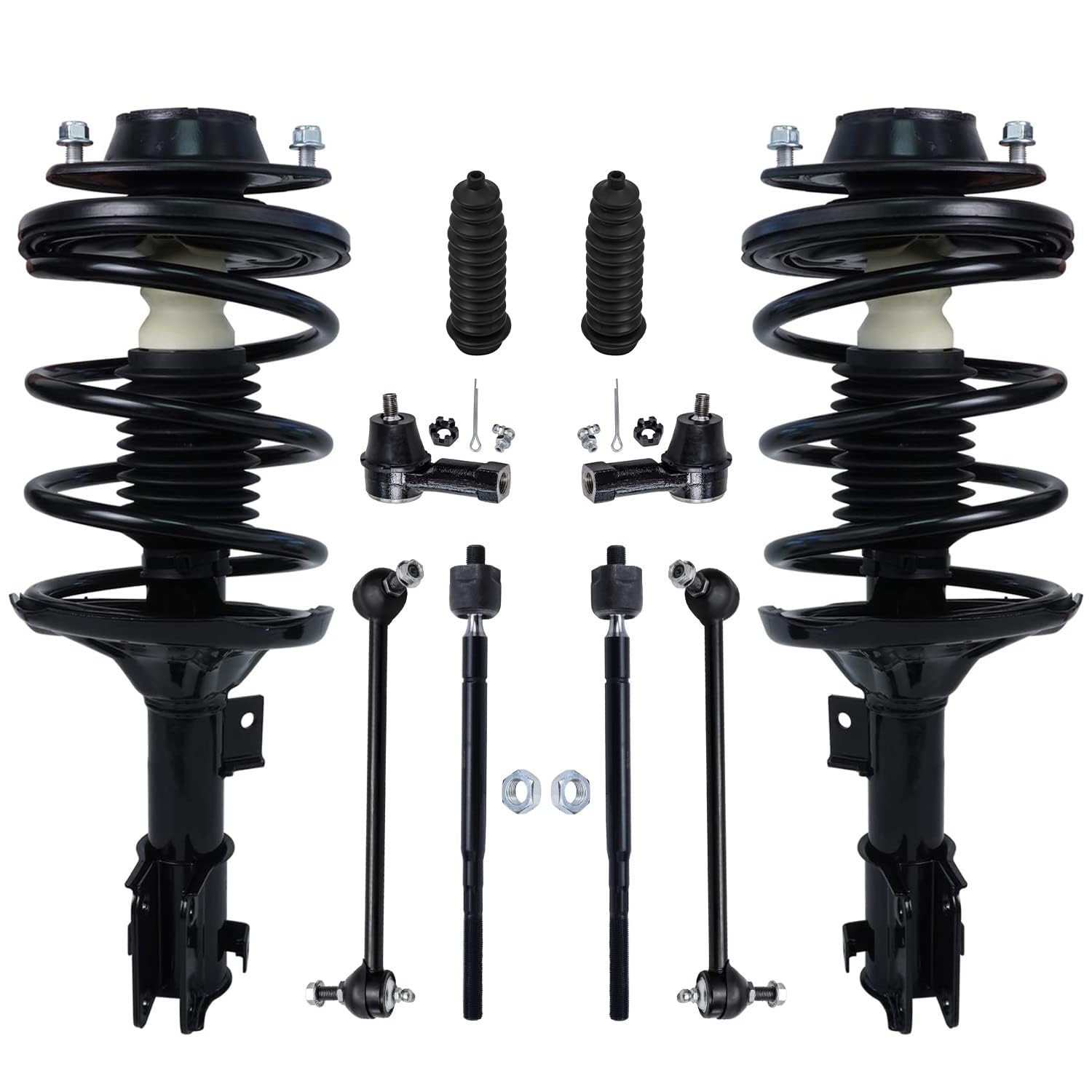 Detroit Axle - Front Struts Kit for 01-05 Chrysler Sebring Dodge Stratus