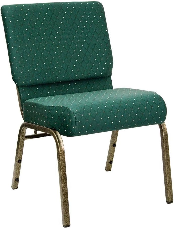 Hercules 21''W Stacking Chair - Hunter Green