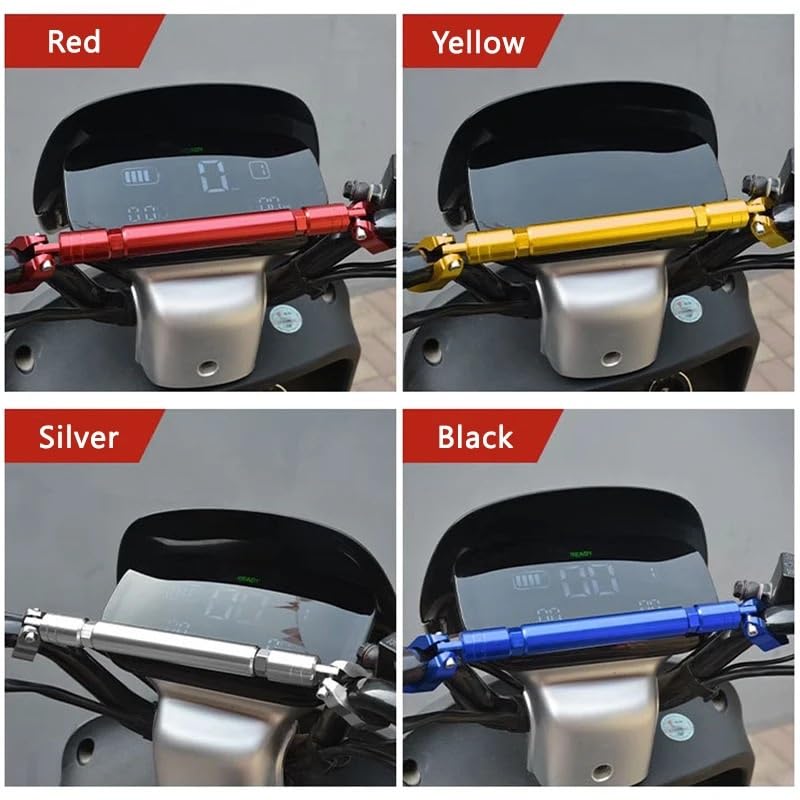 Guidon réglable pour moto éliminant les vibrations du poste